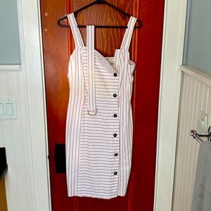 Tommy Hilfiger Nautical Dress with Belt  - Size 8